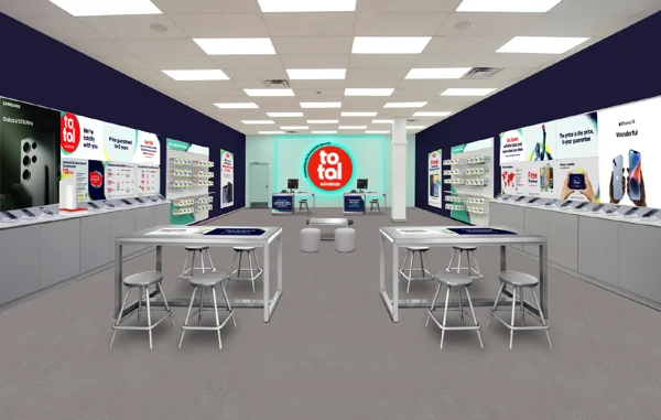 Inside of a Total Wireless Store